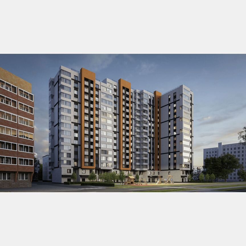 1-к. квартира, 36,7 м², 3/17 эт.