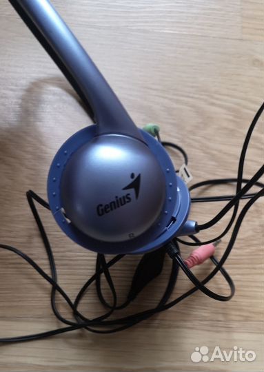 Наушники игровые с микрофоном Genius