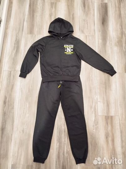 Спортивный костюм для мальчика р. 152 черный