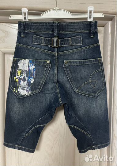 Джинсовые шорты next на ребенка 9 лет(134см)