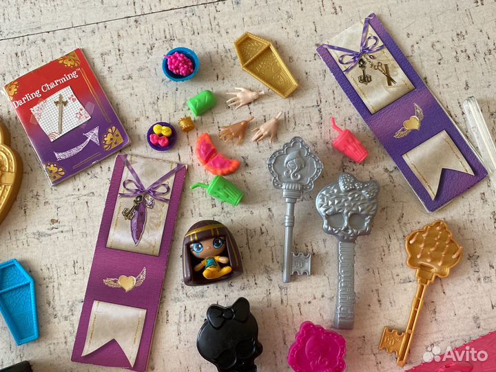 Monster high, фигурки, аксессуары, мебель