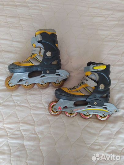 Роликовые коньки детские раздвижные