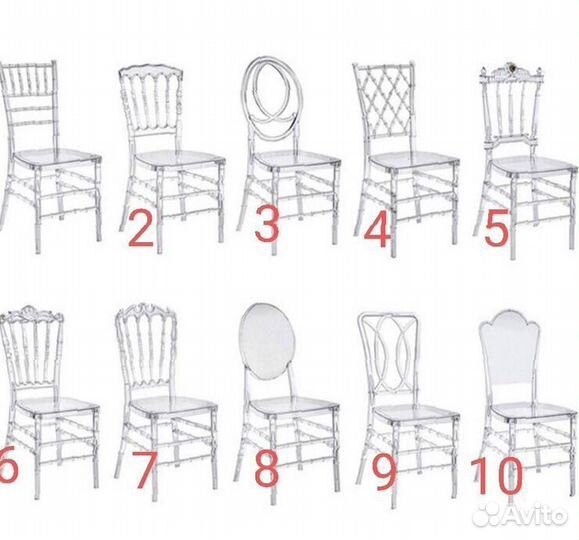 Банкетные стулья