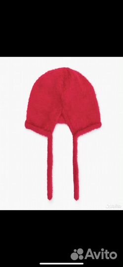 Чепчик женский красный