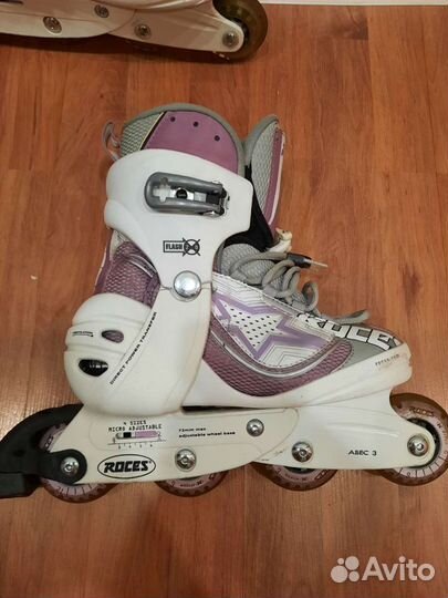 Роликовые коньки детские раздвижные