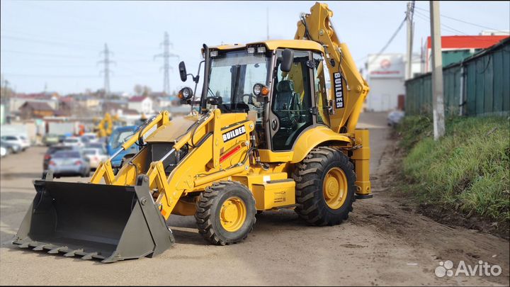 Экскаватор-погрузчик Builder BL388, 2023