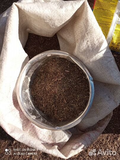 Сено в рулонах, в мешках, сенный размол