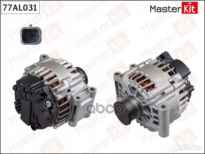Генератор masterkit 77AL031 peugeot 207/208/308