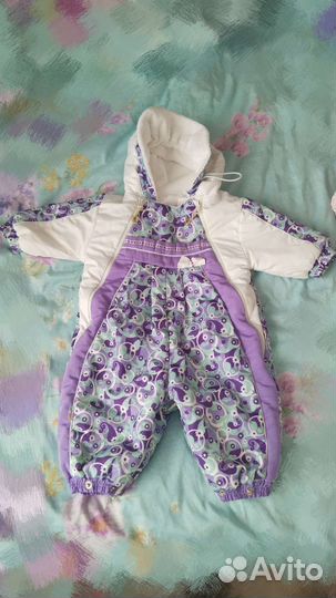 Комбинезон весна осень для девочки 68-74
