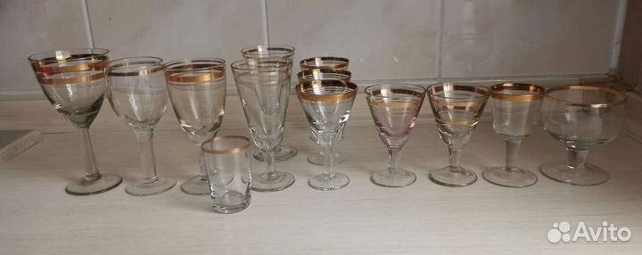 Рюмки стопки фужеры СССР