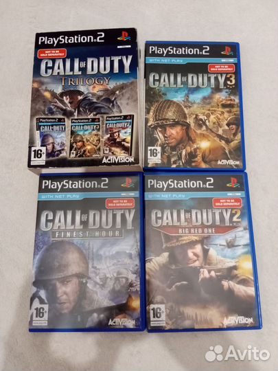 Call of Duty Trilogy PS2 PAL