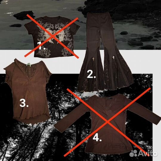 Готика альт винтаж y2k gothic эмо рок панк сумерки