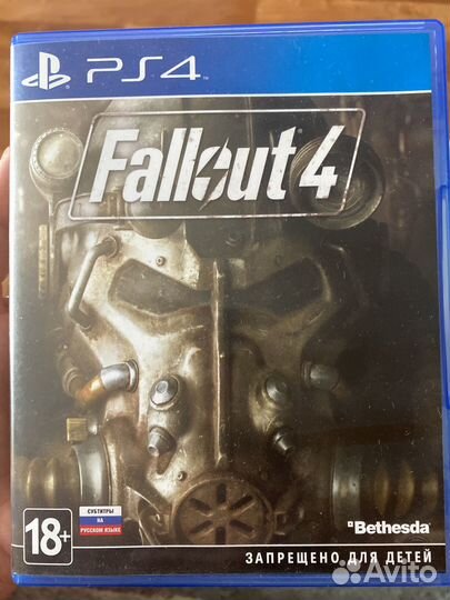 Fallout 4 ps4 диск