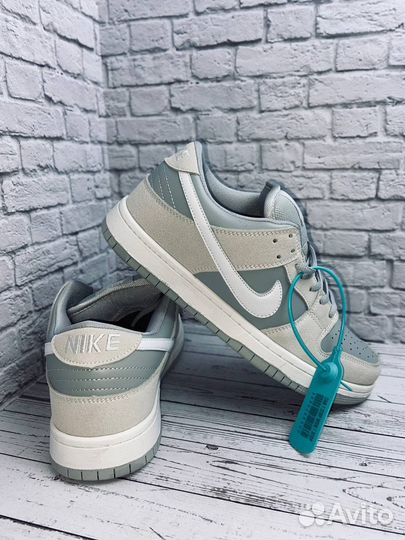 Кроссовки Nike sb dunk low pro light gray