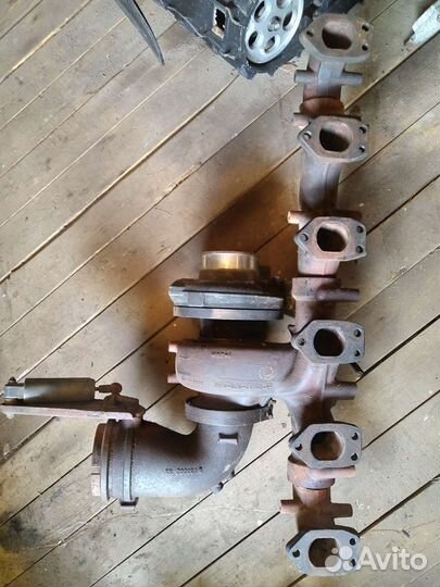 Двигатель даф XF105 в разборе