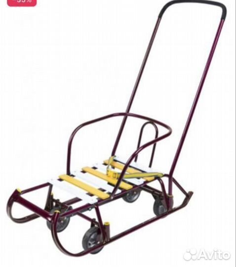 Детские санки коляска