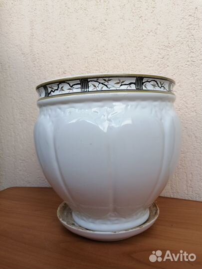 Горшок для цветов керамика большой