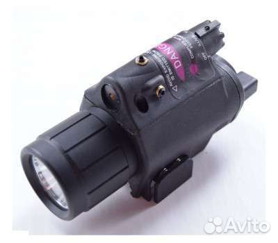 Фонарь подствольный с лцу (красный)