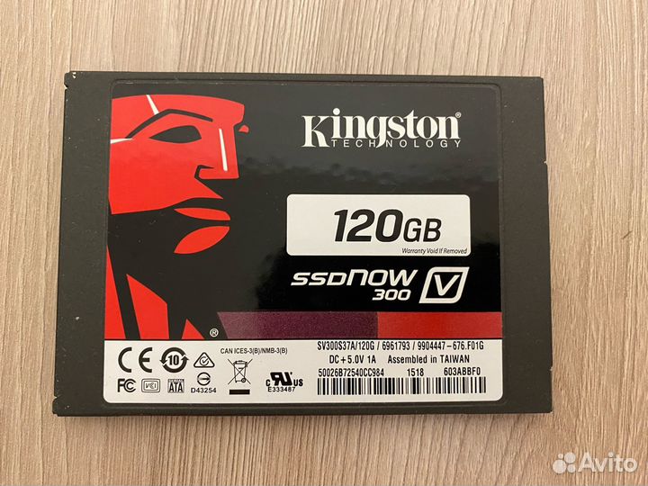 Жесткий диск Kingston SSD 120 Gb