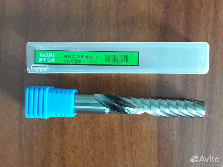 Фреза спиральная однозаходная djtol N1LX1255