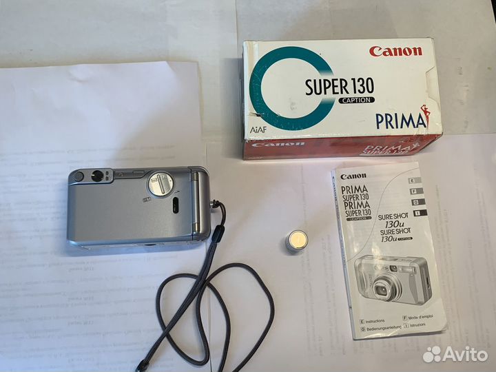Плёночный фотоаппарат Canon prima super 130