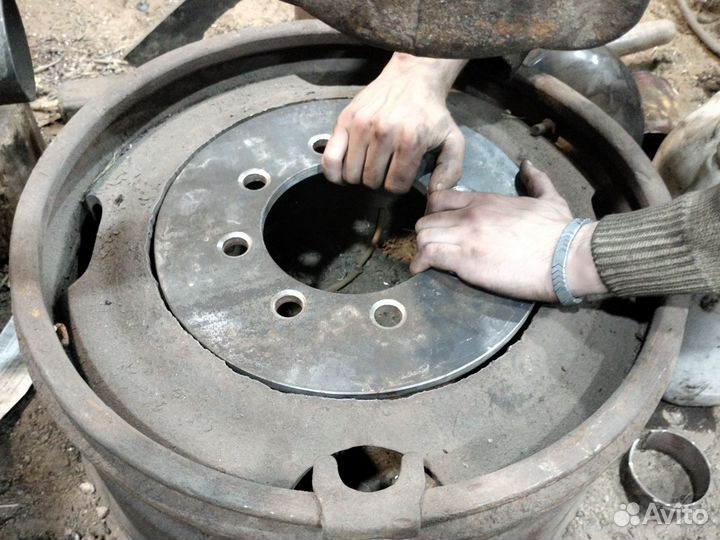 Фланцы для переделки диска