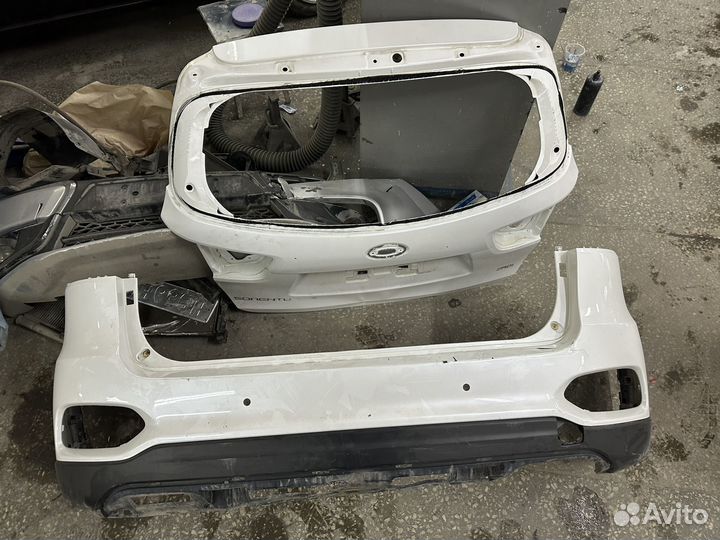 Kia sorento prime дверь багажника и бампер