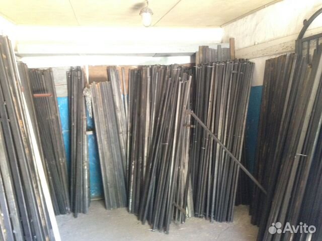 Металлические столбики, столбы и трубы для забора купить в Калининграде ...