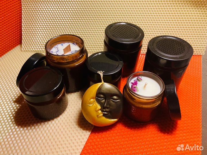 Свечи из кокосового воска