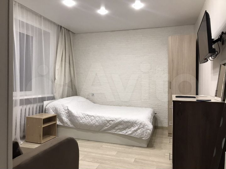 1-к. квартира, 19 м², 2 кровати