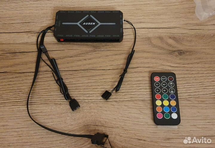 Argb контроллеры для вентиляторов с пультом