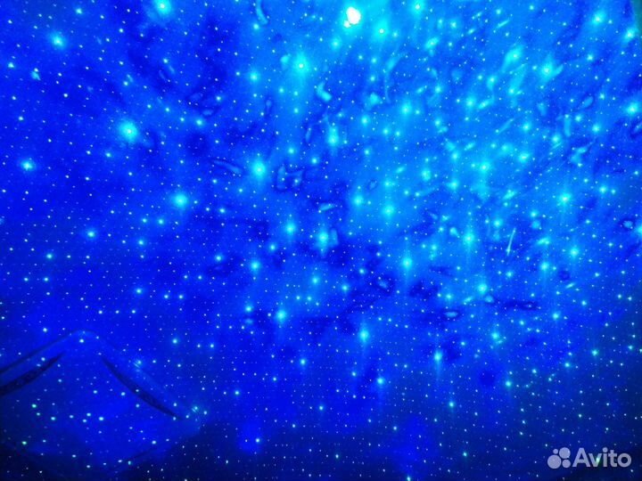 Блютуз колонка стерео Проектор звёздного неба 8вт