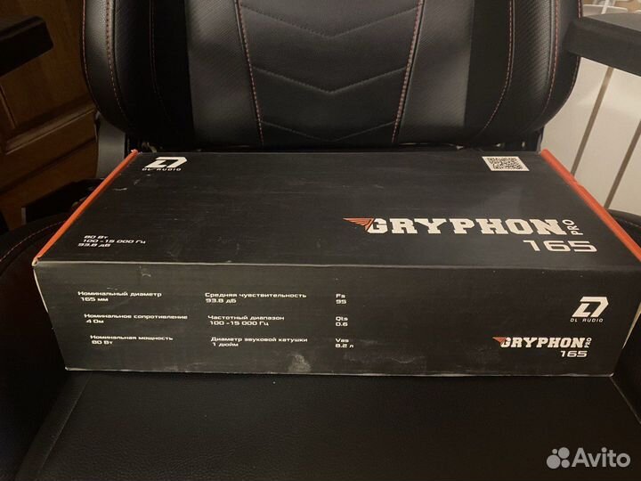 DL audio gryphon pro 165