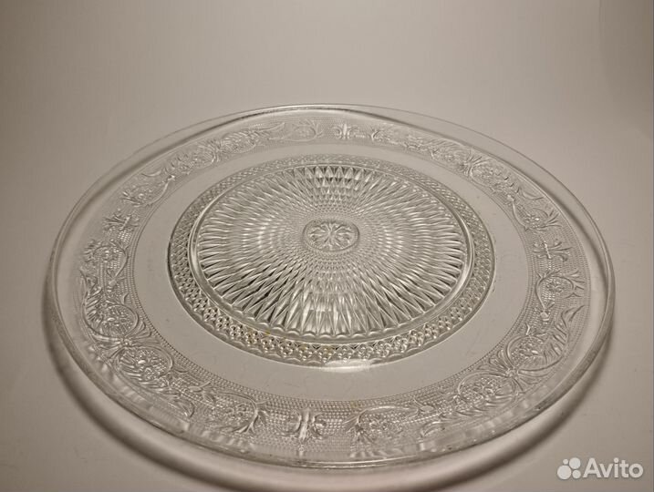 Блюдо сервировочное. Стекло