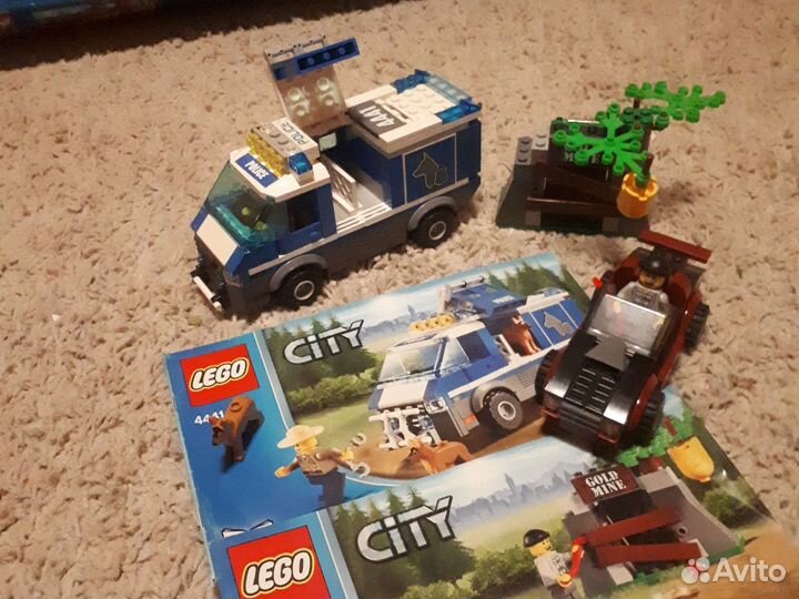 Lego City 4437,4441,60017,4202,42044,4641,4439