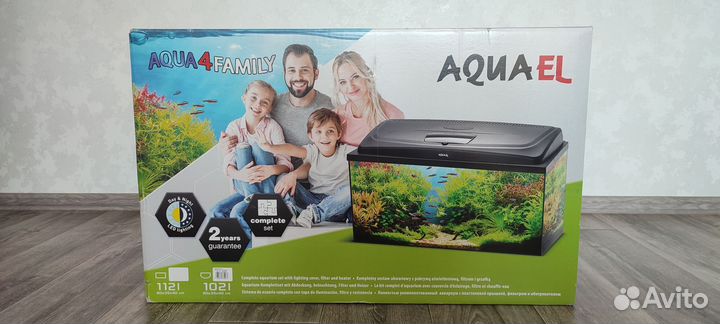 Аквариум 102 литра. Aquael