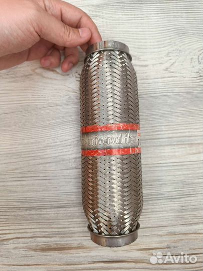 Гофра глушителя 3-х слойная, 45х200