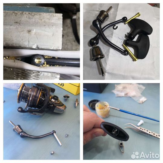 То и ремонт рыболовных катушек