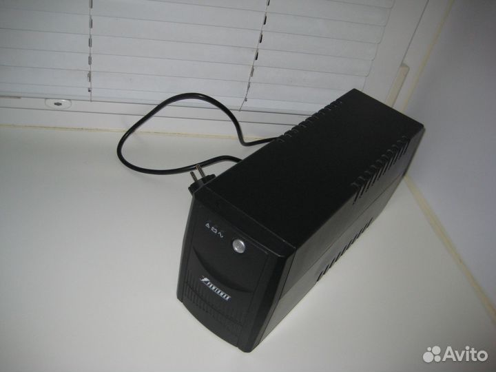 Ибп Powerman Back Pro 600, 2 розетки (под ремонт)