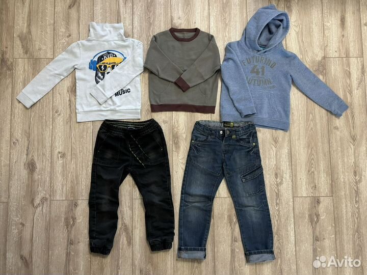 Детские вещи пакетом для мальчика(р.110/116)