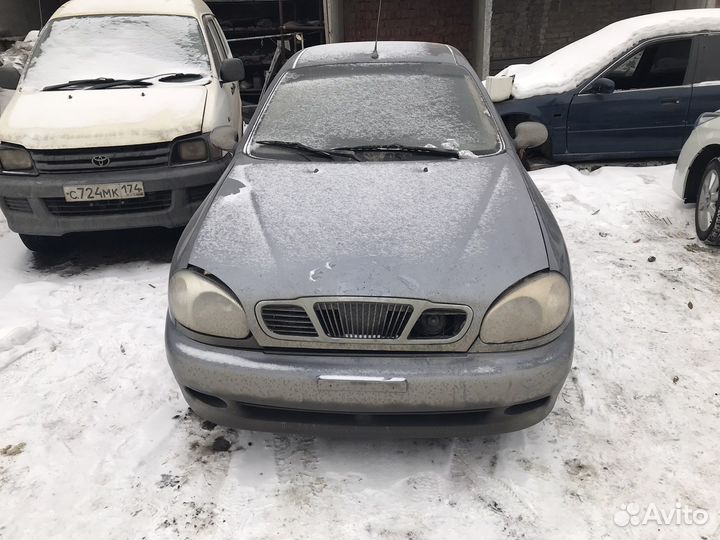 Разбор заз Шанс ZAZ sens 1,3 по запчастям