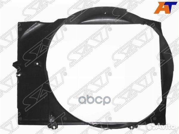 Диффузор радиатора toyota land cruiser 100 2uzfe