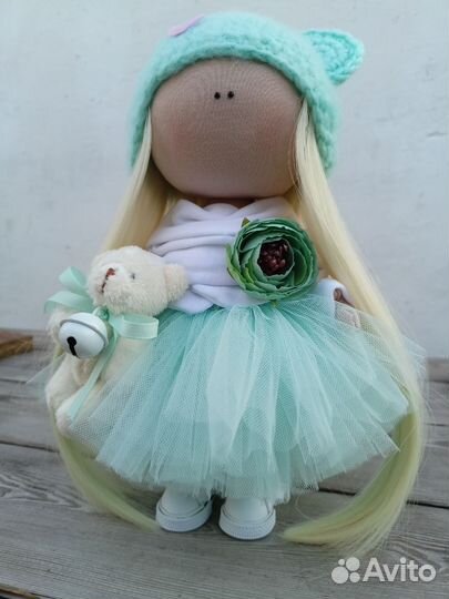 Интерьерная кукла Тильда