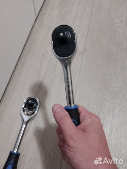 Ключ трещоточный 1/2, 24 зуба, 250мм