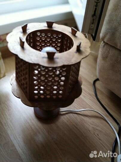 Настольная лампа СССР винтаж