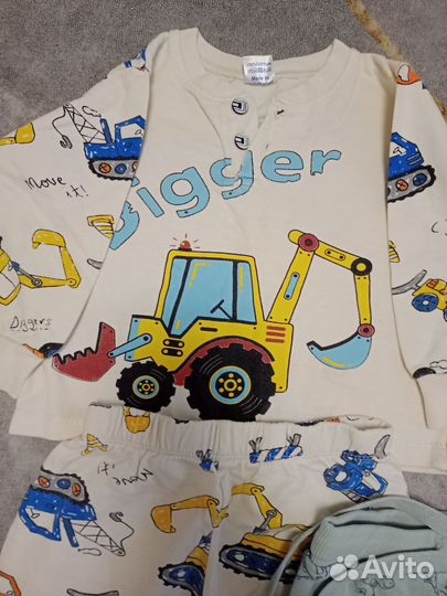 Детские вещи пакетом на мальчика 86 92