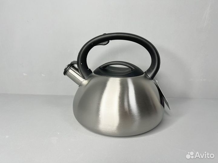 Чайник для плиты со свистком из нержавейки