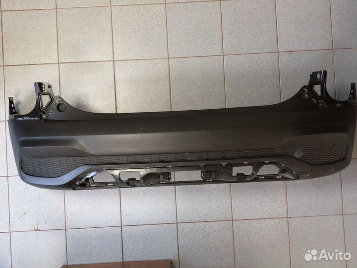 Задний бампер нижняя часть Kia Seltos 2019