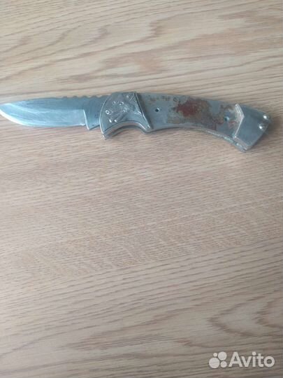 Нож складной волк