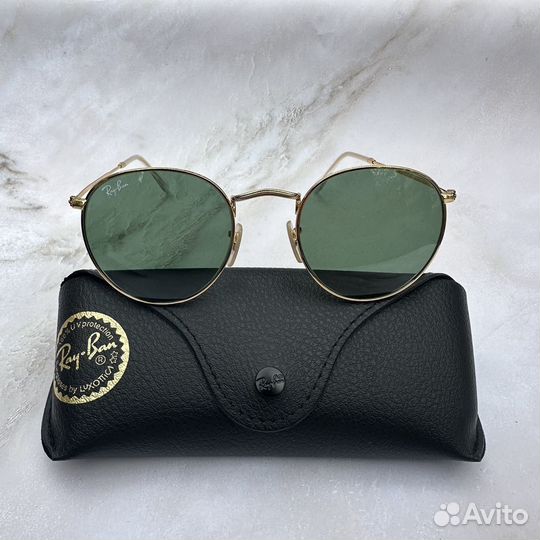 Очки ray ban round metal 001